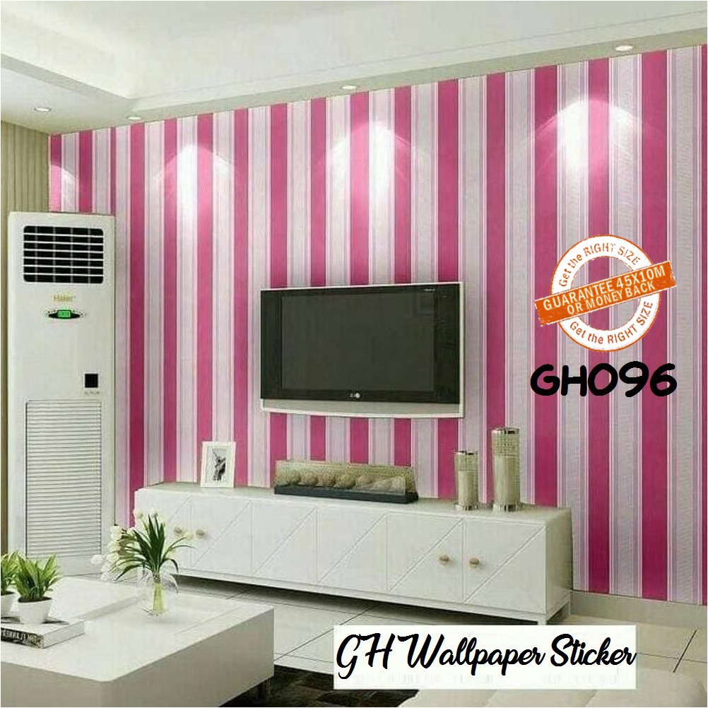 Wallpaper tembok Wallpaper Dinding Wallstiker kamar tidur - Wallpaper Hiasan dinding cantik hiasan dinding 45cm x 9m