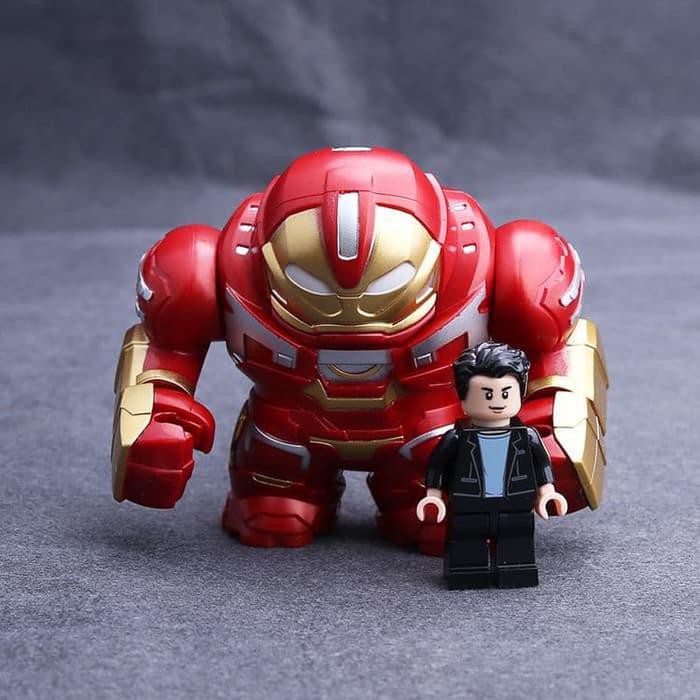 Hulkbuster Ironman Big Minifigure Avengers Super Hero Lego Marvel