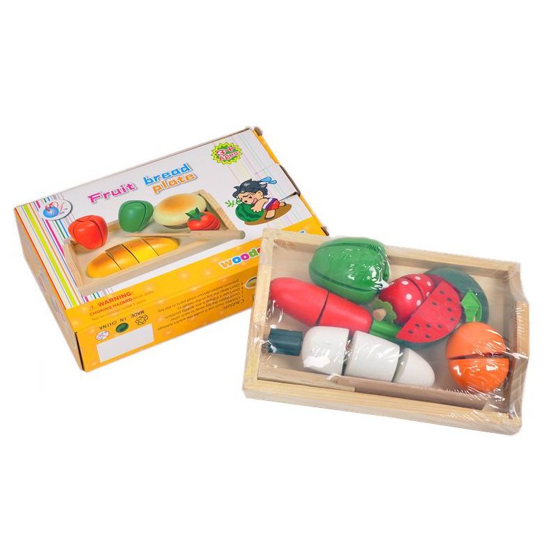 Buah Potong Kayu - Mainan Anak