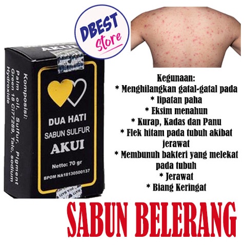 TERMURAH!! Sabun Belerang Sabun Pemutih Badan Dan Wajah - Akui Sabun Belerang Asli Obat Penyakit