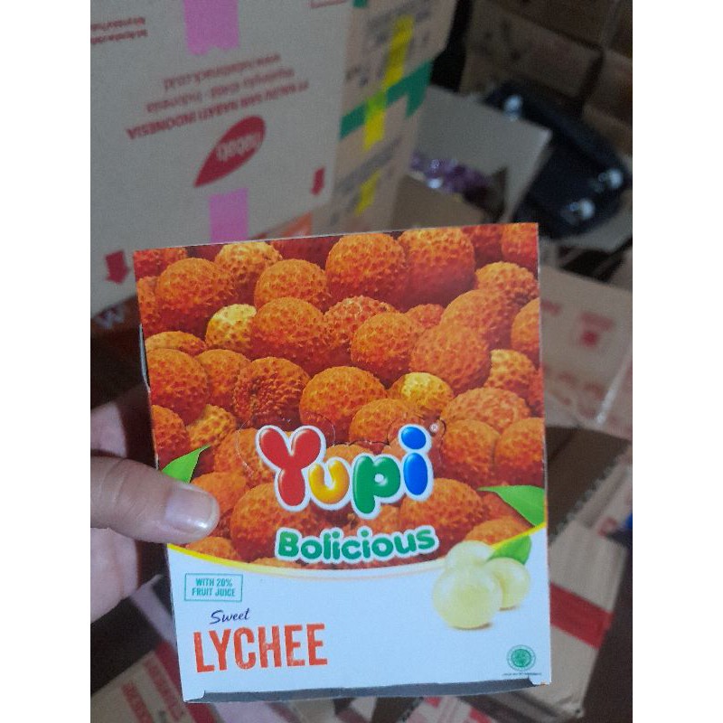 Yupi Bolicious box isi 24 pcs