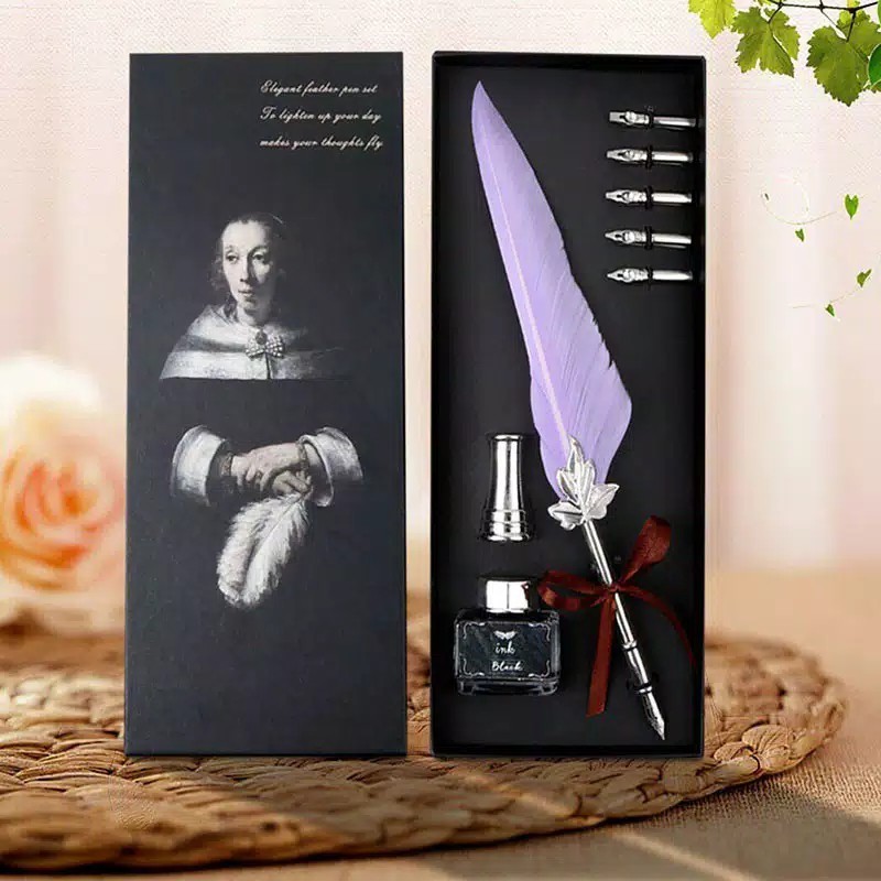 

pulpen pen fountain bulu celup vintage premium