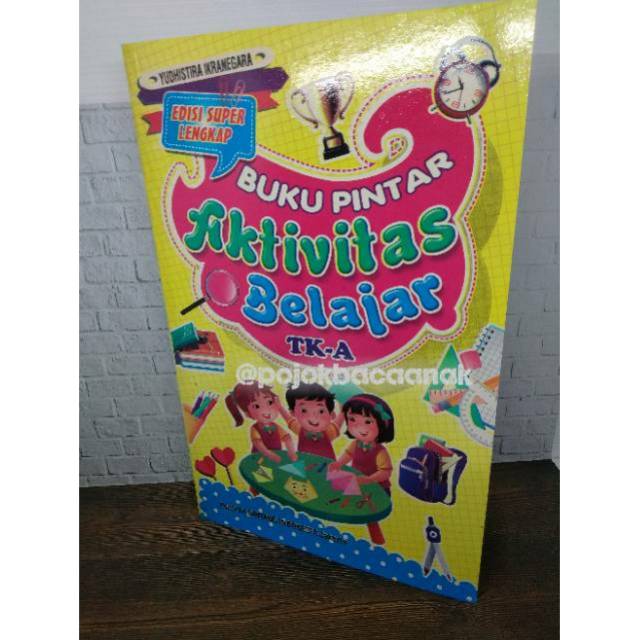 Buku Anak TK A - buku pintar aktivitas belajar TK A