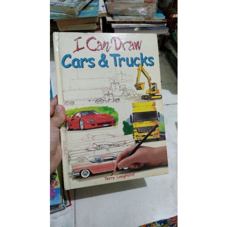 Buku import seken ORI murah. I can draw Cars & Trucks. Terry Longhurst