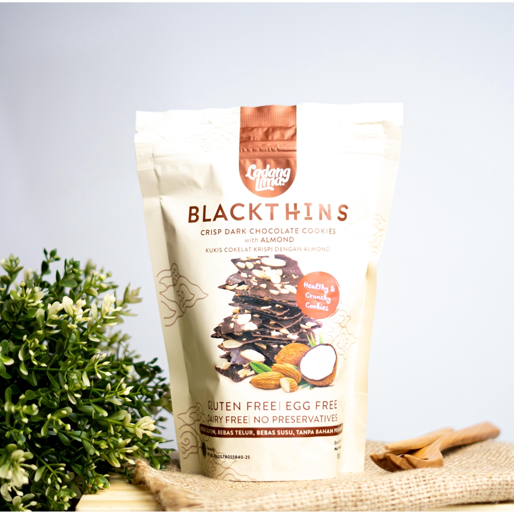 

Ladang Lima - Blackthins Cookies Gluten Free - Booster Asi