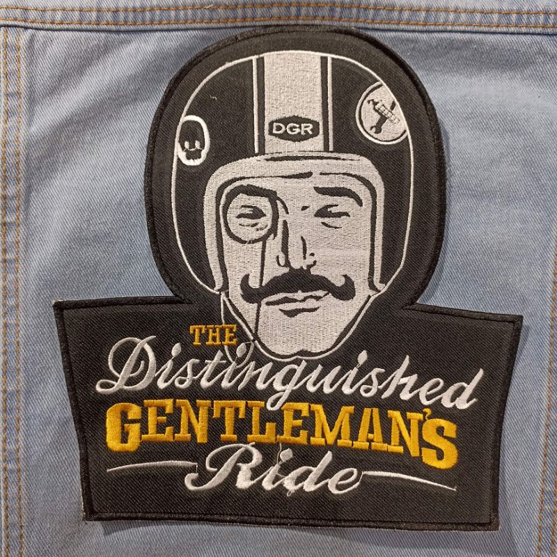 BACKPATCH BORDIR BESAR GENTLEMANS BEST QUALITY