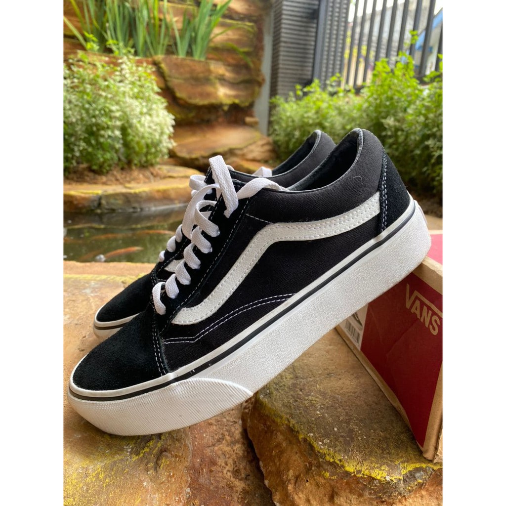 VANS OLD SKOOL PLATFORM ORIGINAL PRELOVED