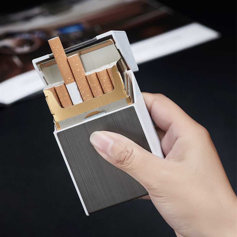 Tempat Rokok dan Korek Electric Keren Minimalis Ringkas Simpel / Kotak Rokok 20 Slot dengan Korek Elektrik Pyrotechnic / Kotak Rokok dan Korek Murah dapat di Cas Charge USB Anti Lembab Awet / Rokok Cigarette Case Elegan / Kotak Tempat Rokok dengan lighter