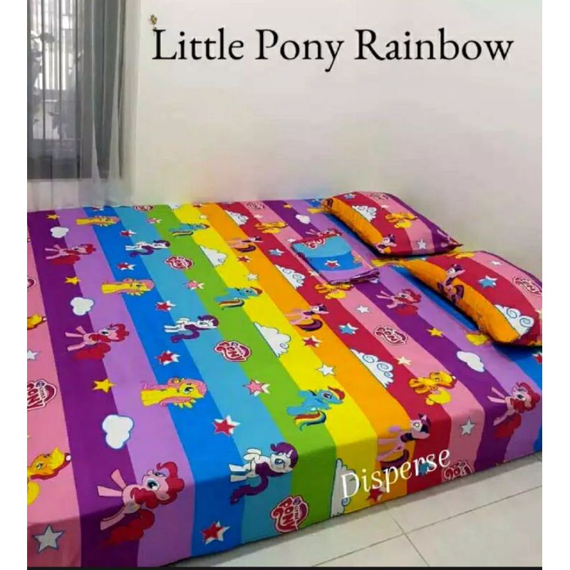 SEPREI KARAKTER KUDA PONY / SPREI TERLARIS UK 160X200