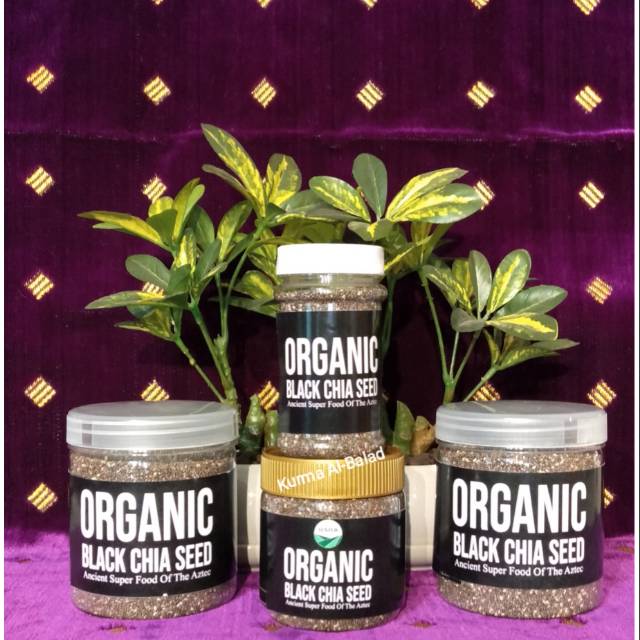 

Black Organic Chia Seed 120gram