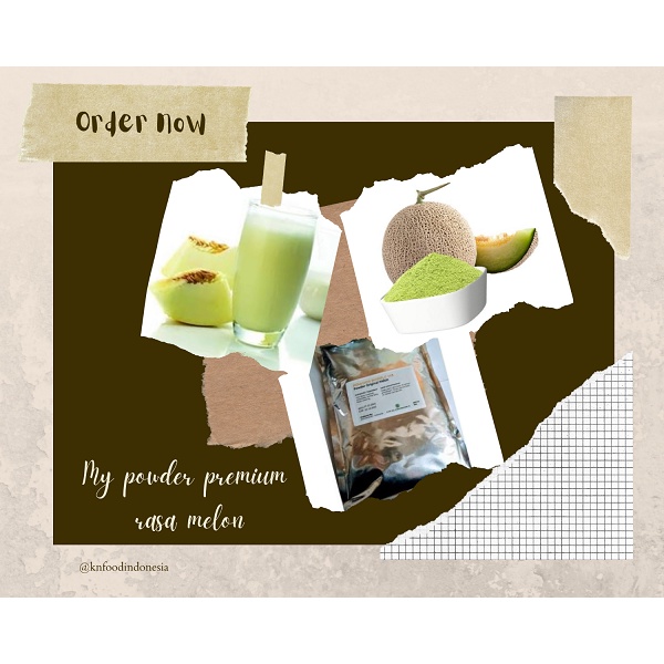 

Powder Premium Rasa Melon-1Kg- Melon.