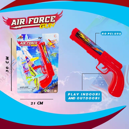 Mainan Pistol Pesawat Mainan Anak  / Air Force Gun Toys 627-5B