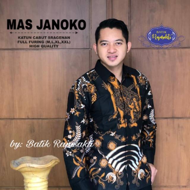 Kemeja batik janoko