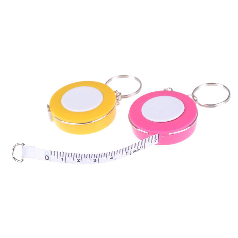 POPULAR Populer Tape Measure Retractable Candy Color 150cm/60 Inch Camping Penggaris Lembut