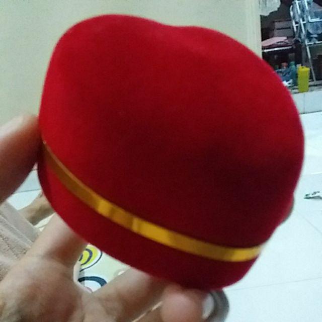 Kotak Cincin Couple/kotak Cincin Love Berbahan Bludru