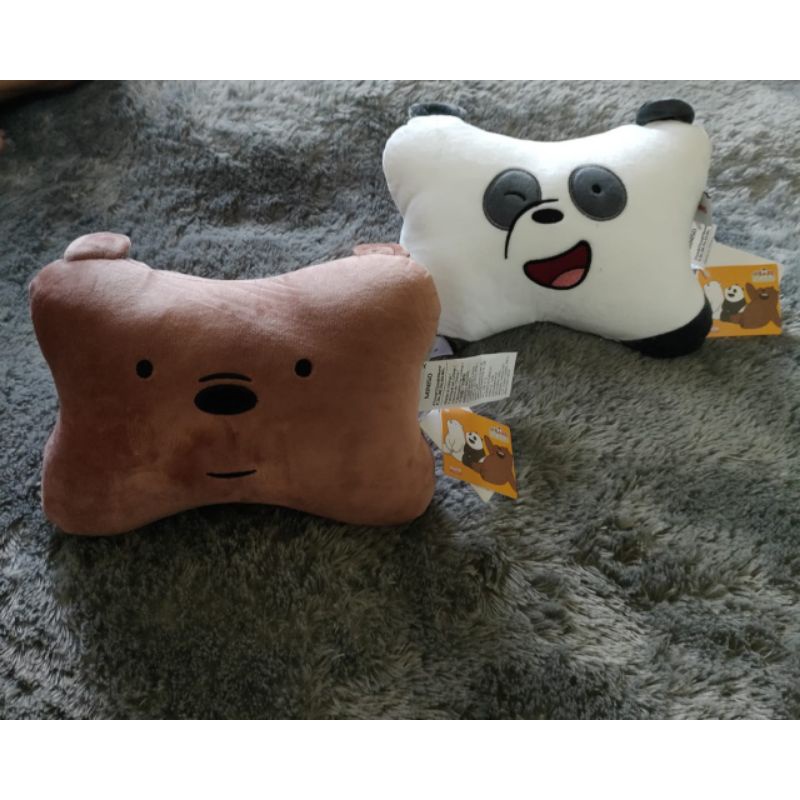 Miniso Bantal senderan leher We Bare Bears