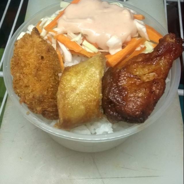 

Rice bowl combo