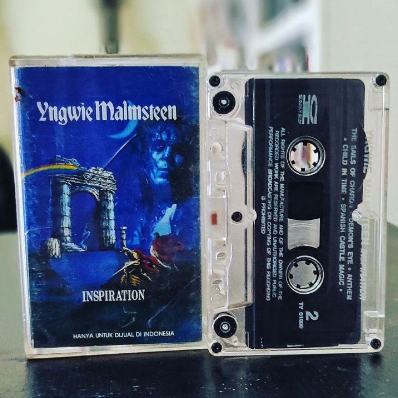 Jual Kaset Pita Yngwie Malmsteen - Inspiration | Shopee Indonesia