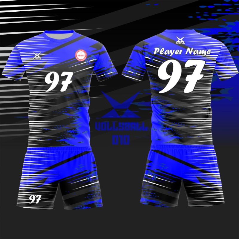 BAJU KAOS JERSEY VOLLYBALL KRIRA 10 SETELAN VOLI PROLIGA FULL PRINTING PRIA WANITA SINGLET ANAK JUMB