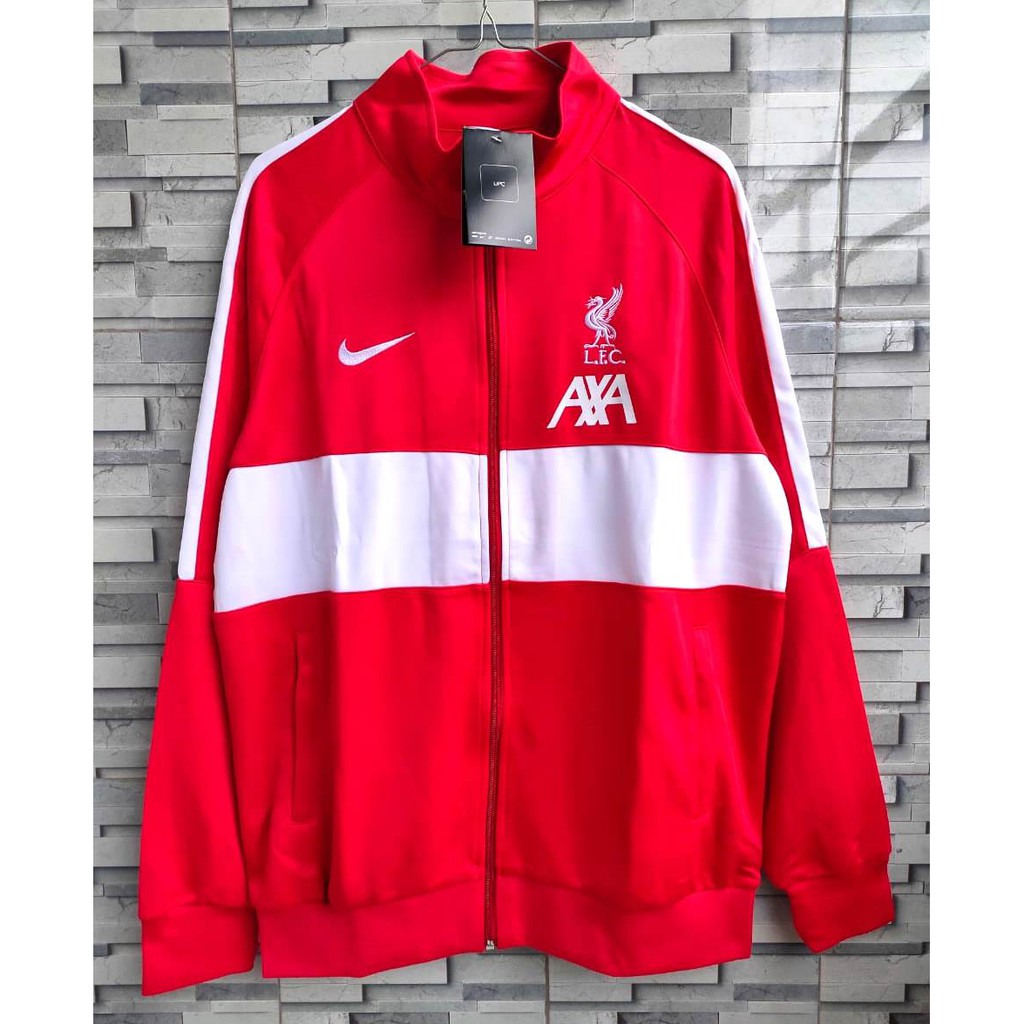 OBRAL HQ JAKET BOLA ANTHEM LVRPLL MERAH TRAINING TRACKSUIT 2020/2021 GO HQ