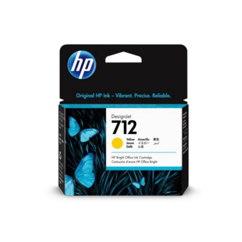 tinta hp 712 yellow original=hp designjet T210,T230,T250,T630,T650