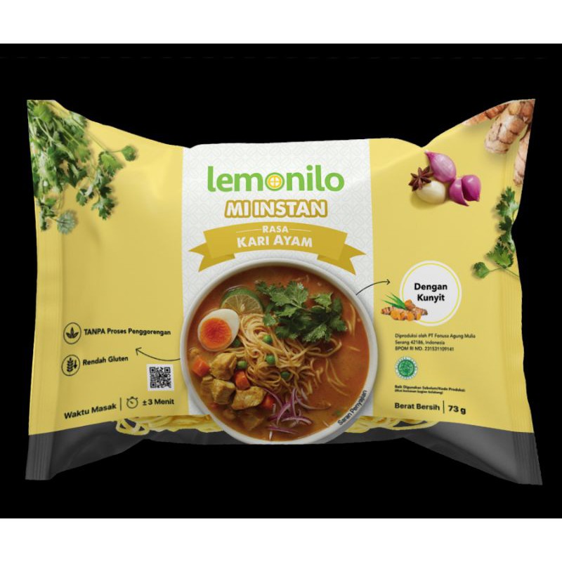 Lemonilo Kari Ayam  /Mie Lemonilo Kari Ayam / Lemonilo Kuah Kari Ayam / Mie Kari Ayam / Mie Lemonilo