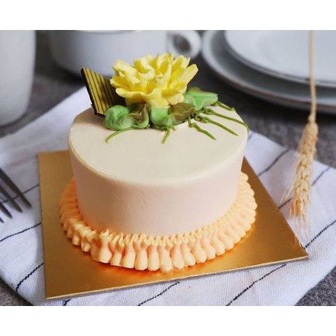 

Kue Ulang Tahun Ultah Black Forest Bunga Kuning Model 2 - Mini Cake