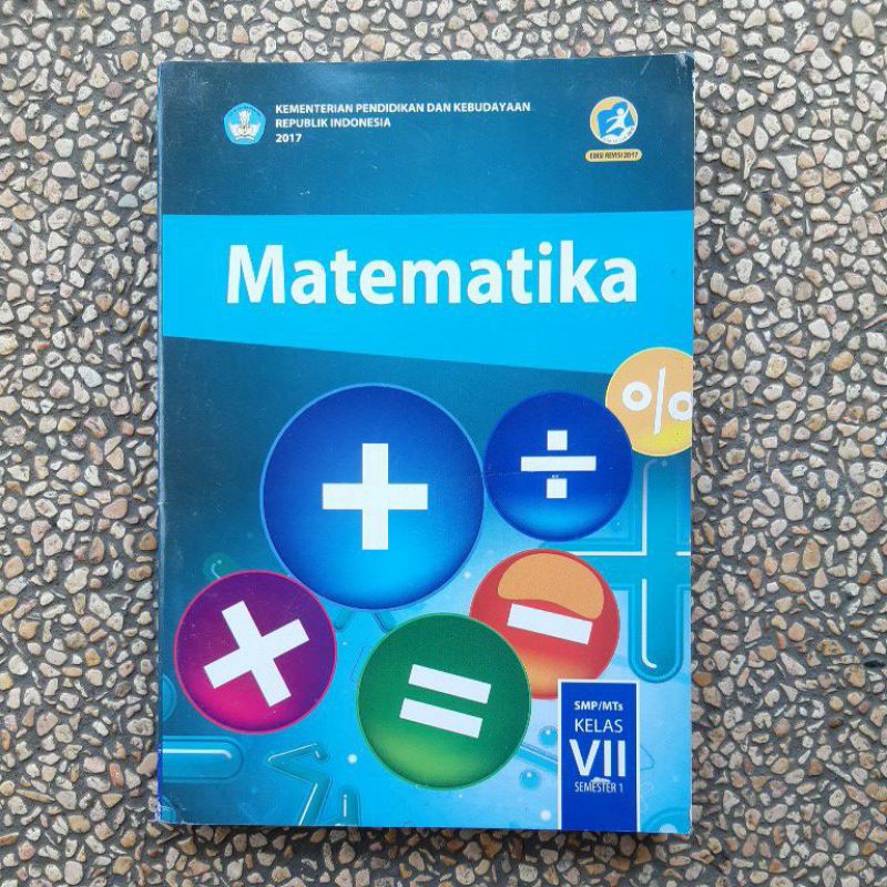 buku paket Matematika semester 1 semester 2 smp kls 7 revisi kurikulum 13-Semester 1