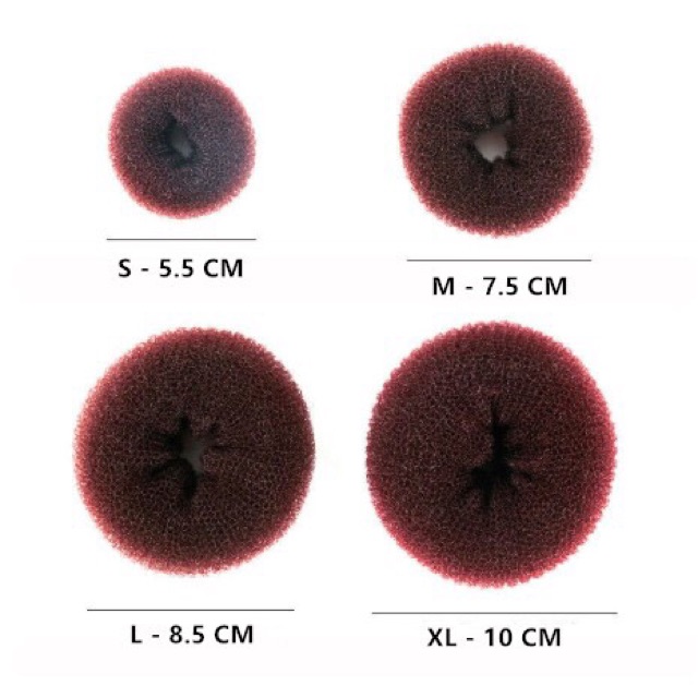 Donut bun /hairstyling/ tata rambut/ hairbun