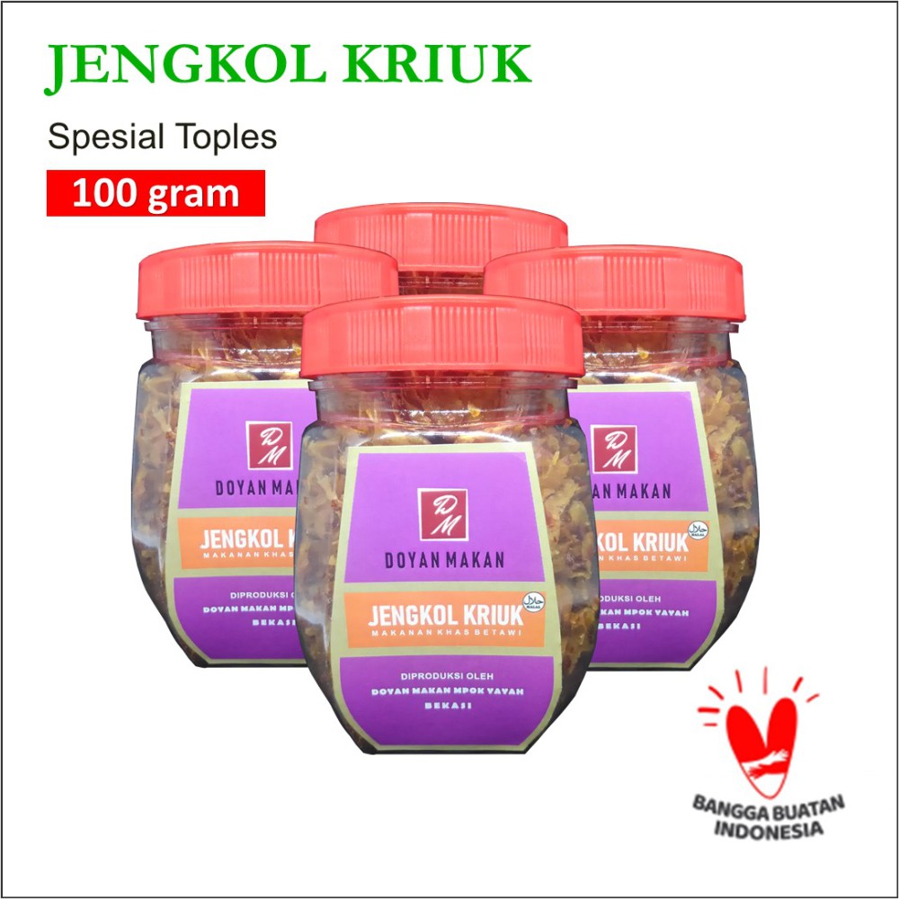 

Makanan Ringan Snack Murah JENGKOL KRIUK Khas Bumbu Kampung Toples Belimbing Pedasnya Nampol