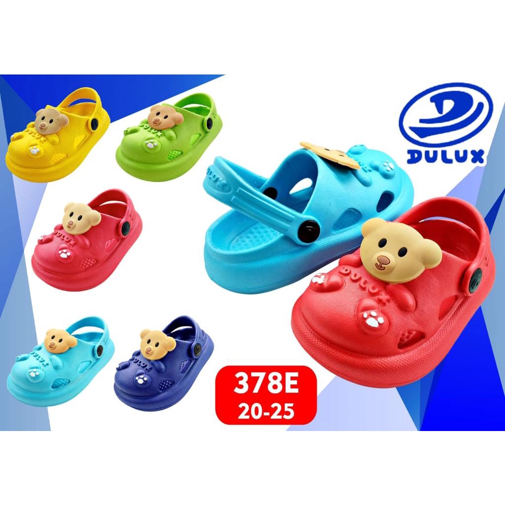 DX-378E Sandal Baim Anak Laki Laki Karakter Boneka Bear Merek Dulux Ukuran 20-25