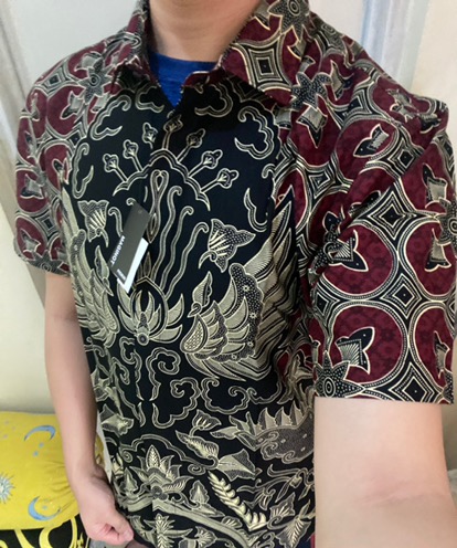 Maginot Kemeja Batik Pria Arjuna-ss Lengan Pendek