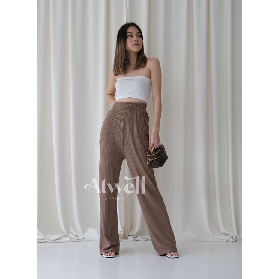 Avia High Waist Knit Culotte Pants