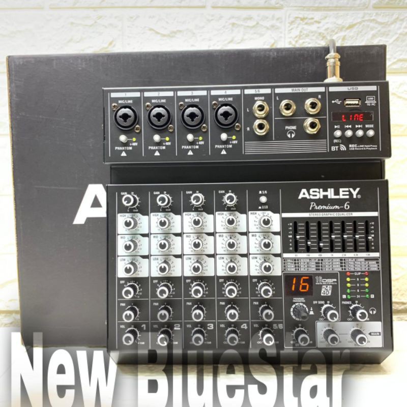 Mixer Audio Ashley Premium 6/Better7/Hardwell reverd 6 Original 6