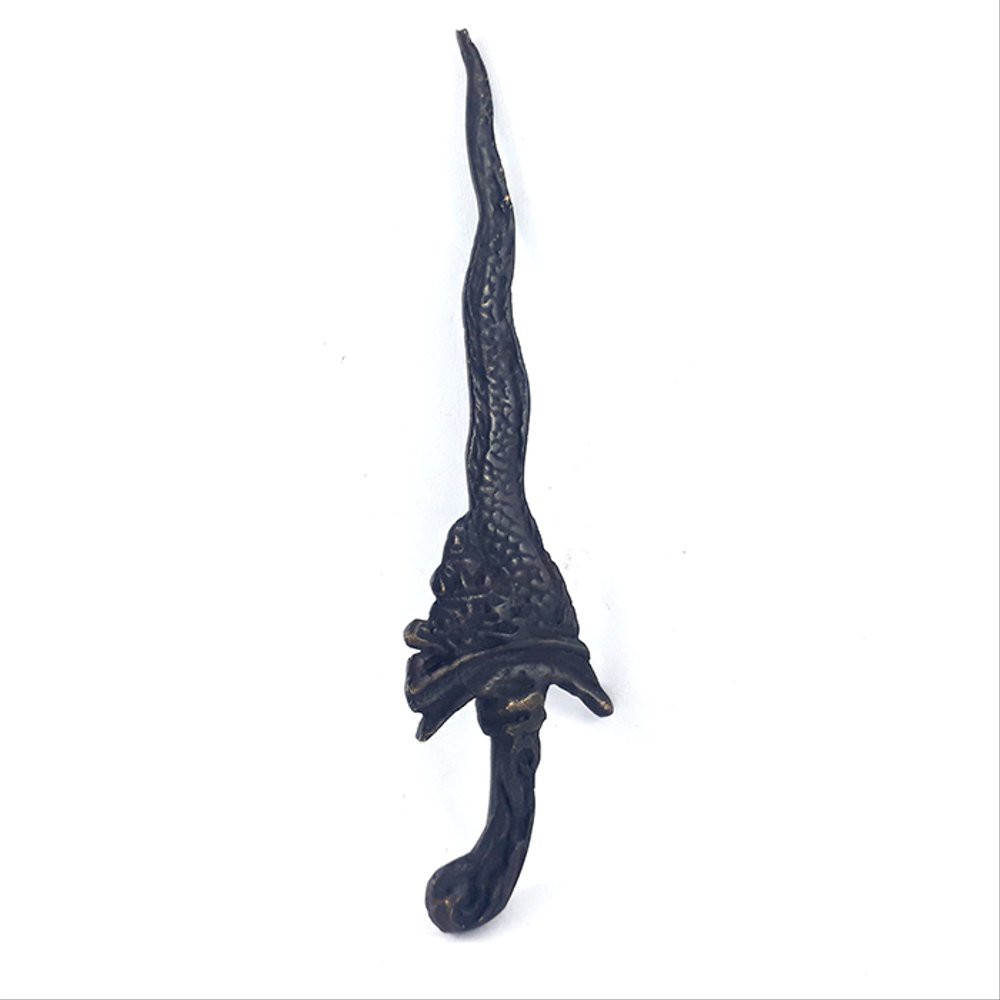 Keris NagaRaja Mini Hitam Gelap Bahan Kuningan