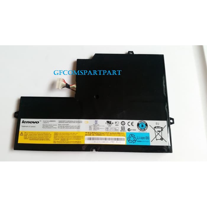 Baterai ORIGINAL Lenovo IdeaPad U260 0876 0876-3AU 0876-3BU 0876-3CU L09M4P16 - Black