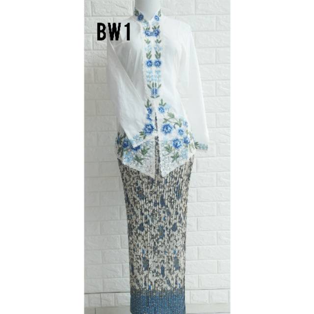 KEBAYA ENCIM/ KEBAYA ENCIM BORDIR WARNA/KEBAYA MODERN/KEBAYA JUMBO/KEBAYA TERBARU 2020 + ROK PLISKET