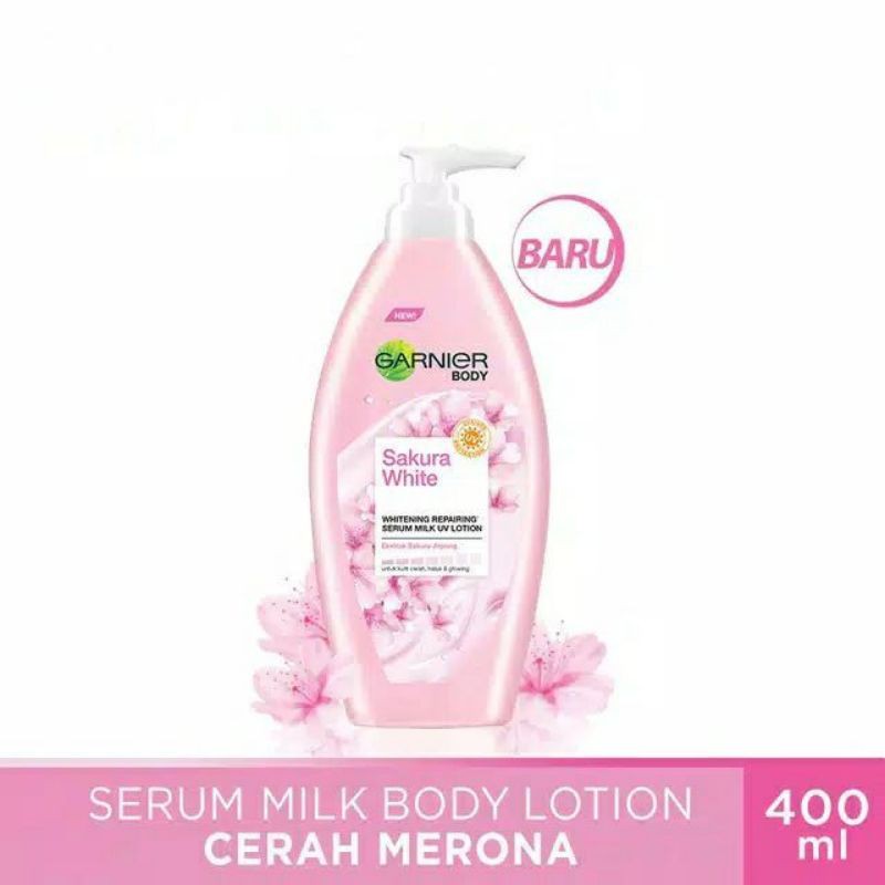 Garnier Body Lotion Sakura Glow / Bright Complete 400 ml