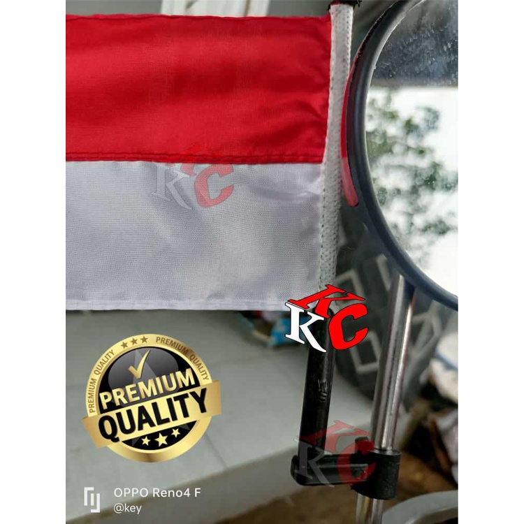 TIANG BENDERA MOTOR TIANG BENDERA MERAH PUTIH MOTOR TIANG MOTOR