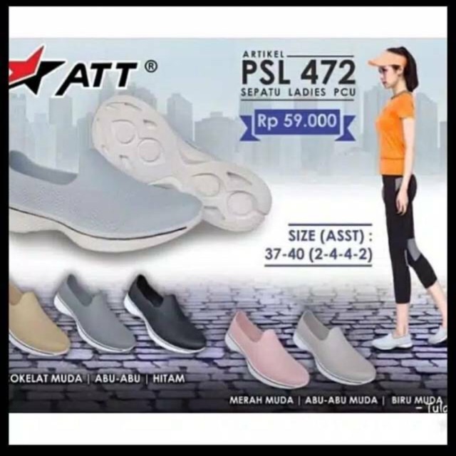 Sepatu Karet Wanita ATT