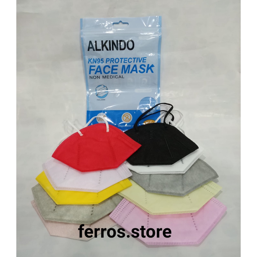 MASKER KN95 ALKINDO ISI 10 PCS