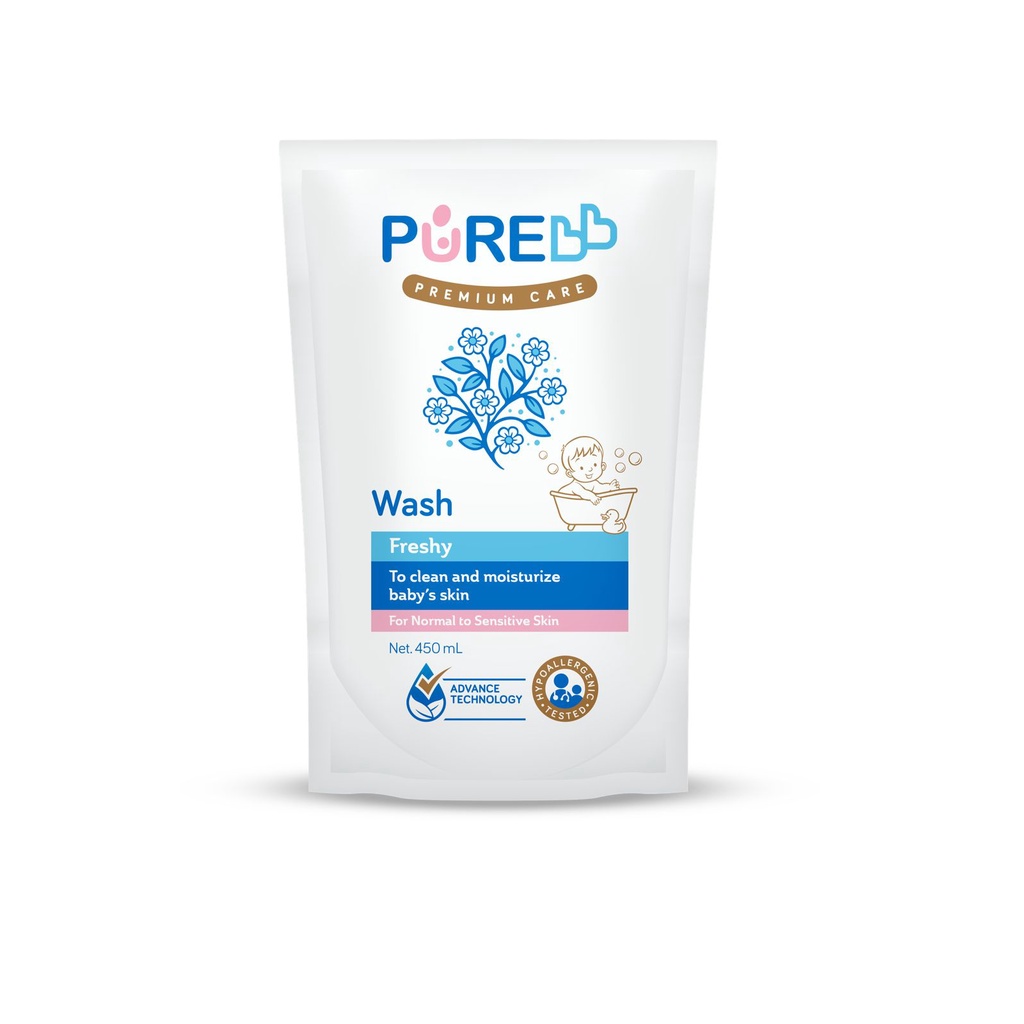 Pure Baby - Refill Wash 450ml FRESHY