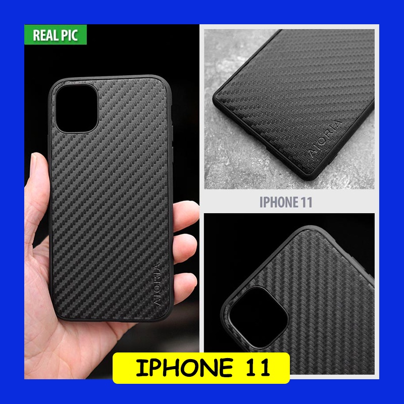 iPhone 11 - Full Carbon Fiber Hybrid Case Cover Casing