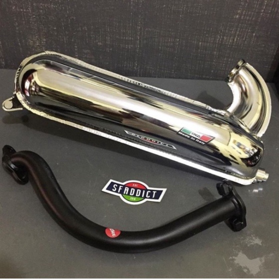 Dijual Knalpot faco crome pts original - Crome Murah