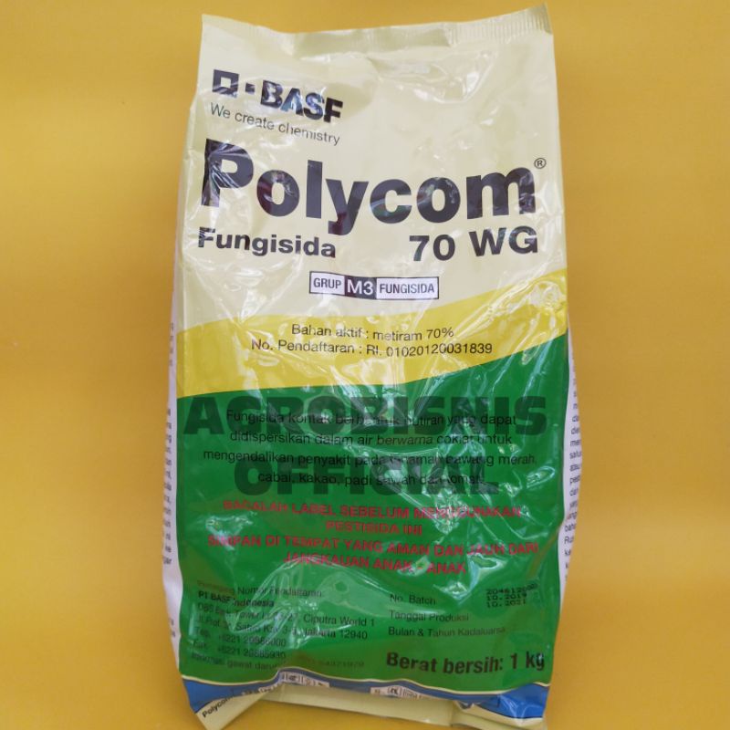 FUNGISIDA BASF POLYCOM 70WG 1KG