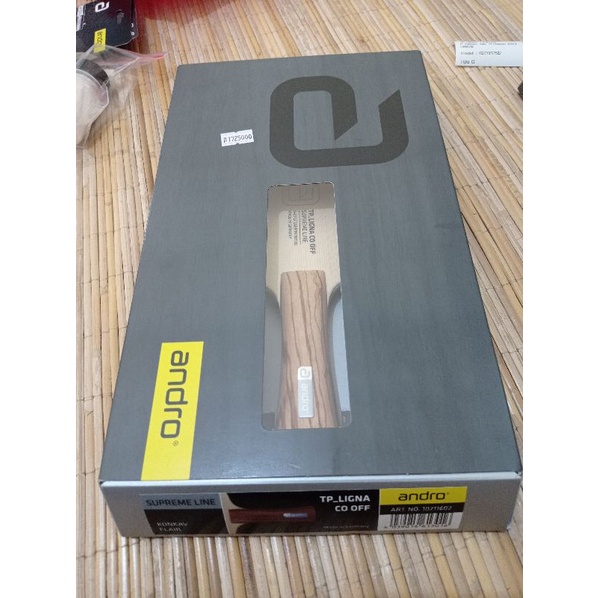 KAYU TENIS MEJA ANDRO TP LIGNA CO OFF ORIGINAL