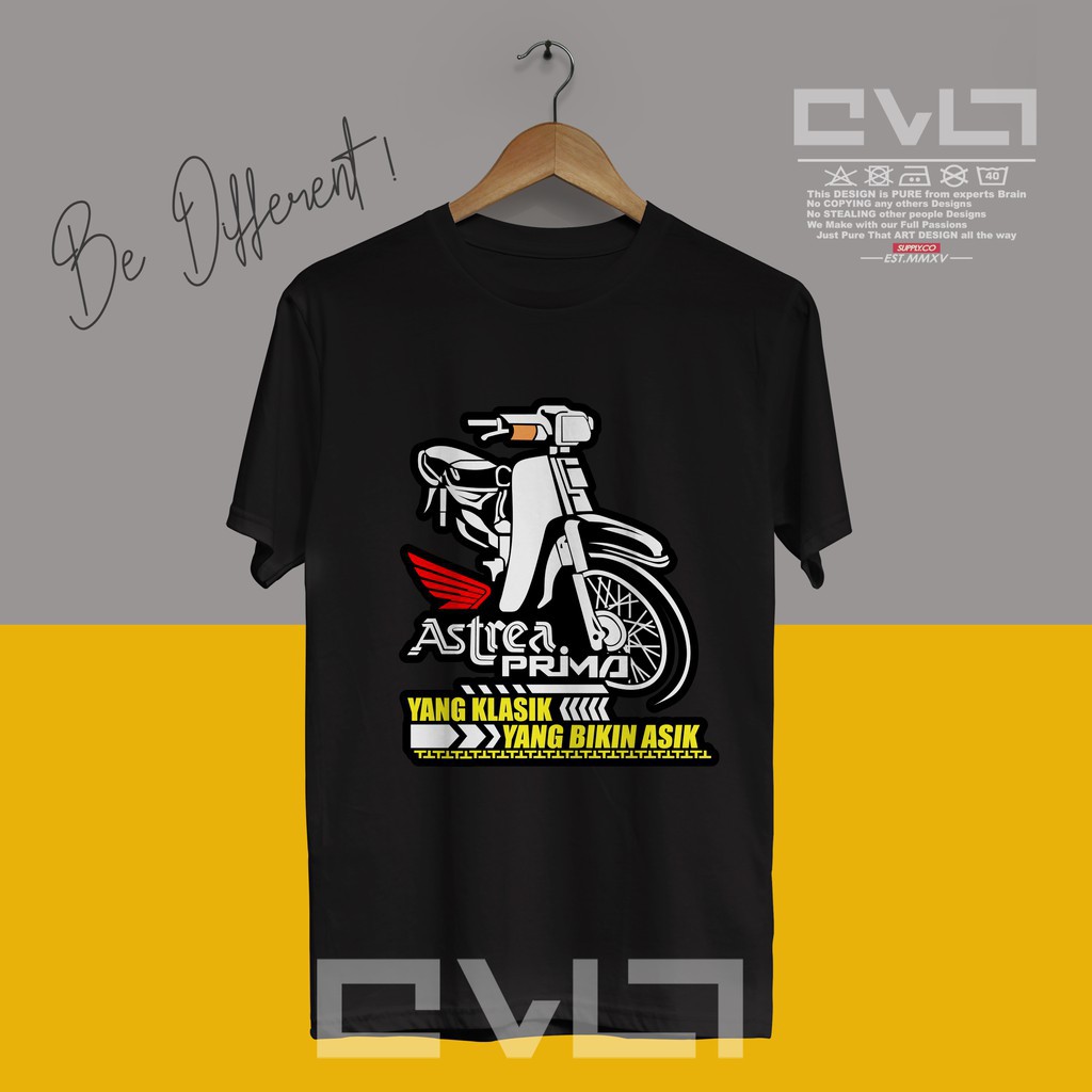 Jual Kaos Baju Motor Honda Astrea Prima Yang Klasik Bikin Asyik Kaos Otomotif Klasik Keren Murah Indonesia Shopee Indonesia