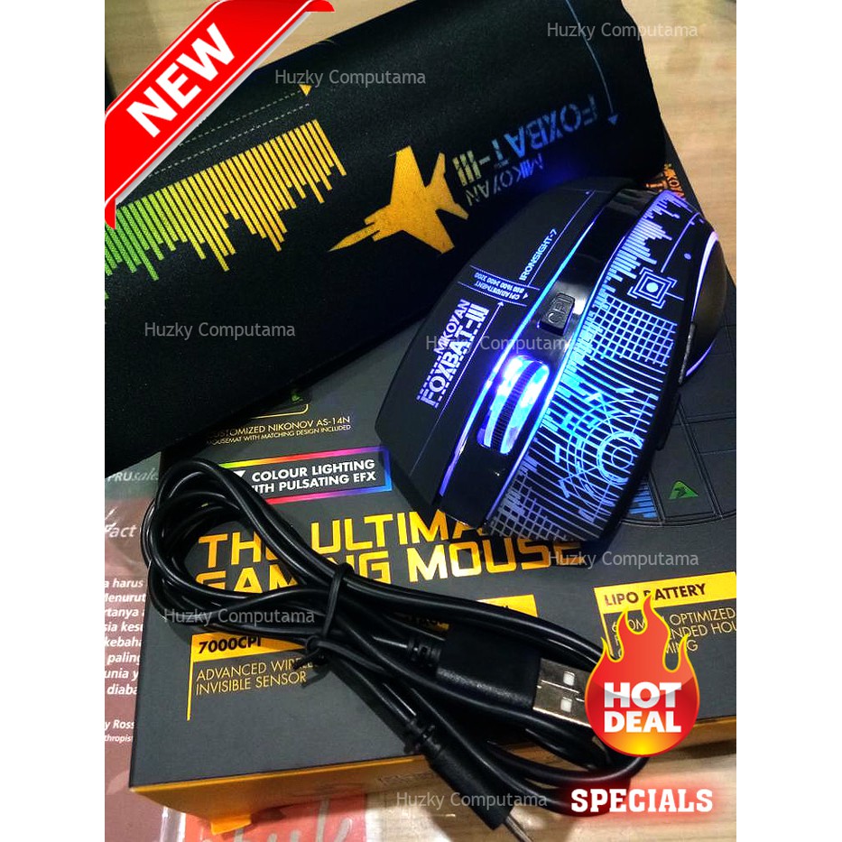 Mouse Gaming Armaggeddon FOXBAT-III wireless