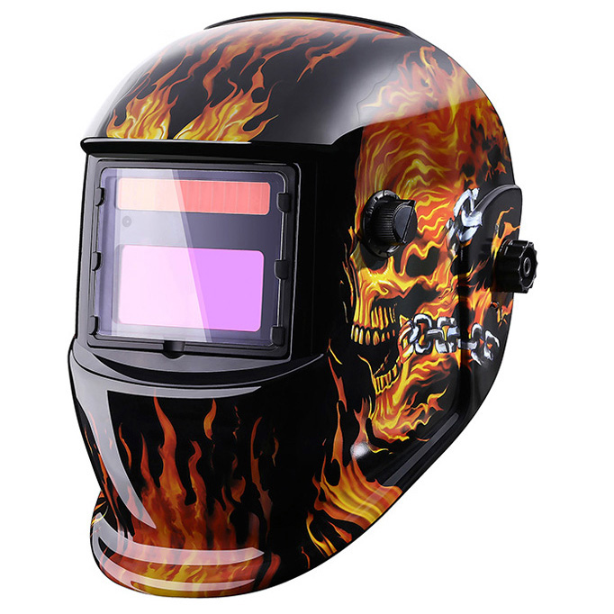 DEKO Helm Las Otomatis Auto Darkening Welding Helmet - MZ224