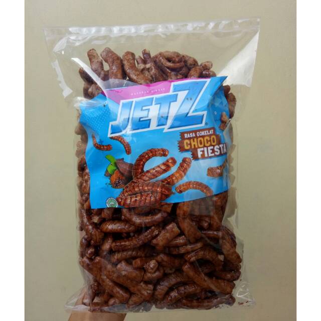 

Jet Z choco fiesta 220 gram snack kiloan murah free bubble warp